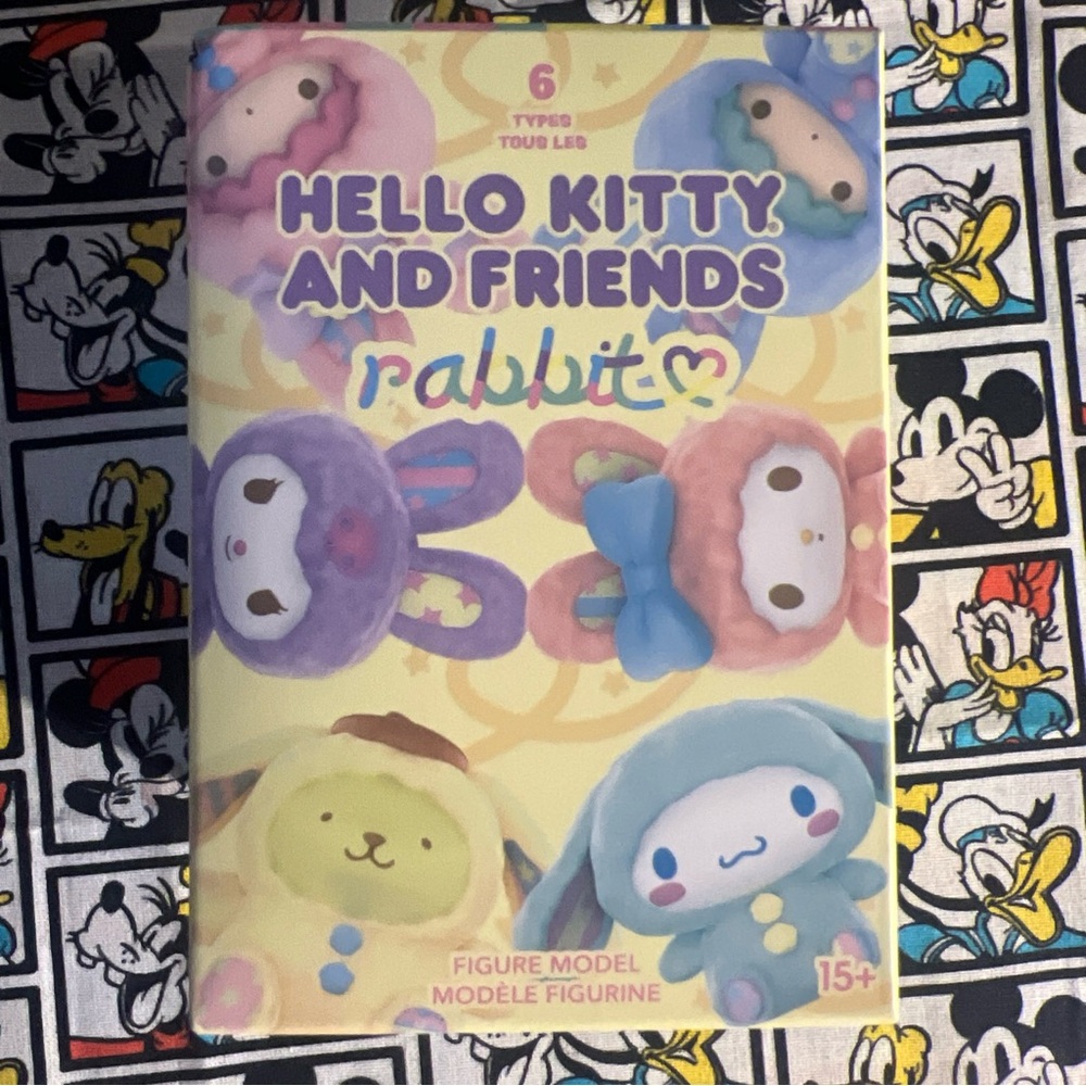 MINISO Sanrio Hello Kitty And Friends Fluffy Rabbit SeriesBlindBoxNewSealed2025 - Picture 3 of 10